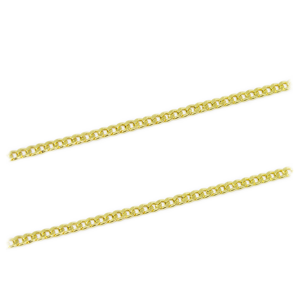 Corrente Malha Groumet Fina Oca em Ouro 18 Kilates � 25398